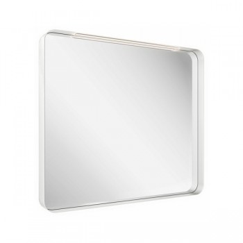Зеркало STRIP I 600x700 белое с подсветкой